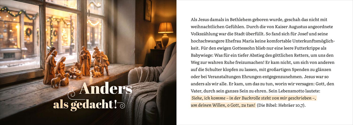 Mehr als weihnachtliche Gefühle! - Verteilheft
