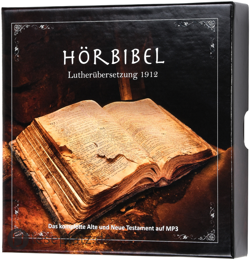 Hörbibel - Lutherübersetzung 1912 (8 MP3-CDs)
