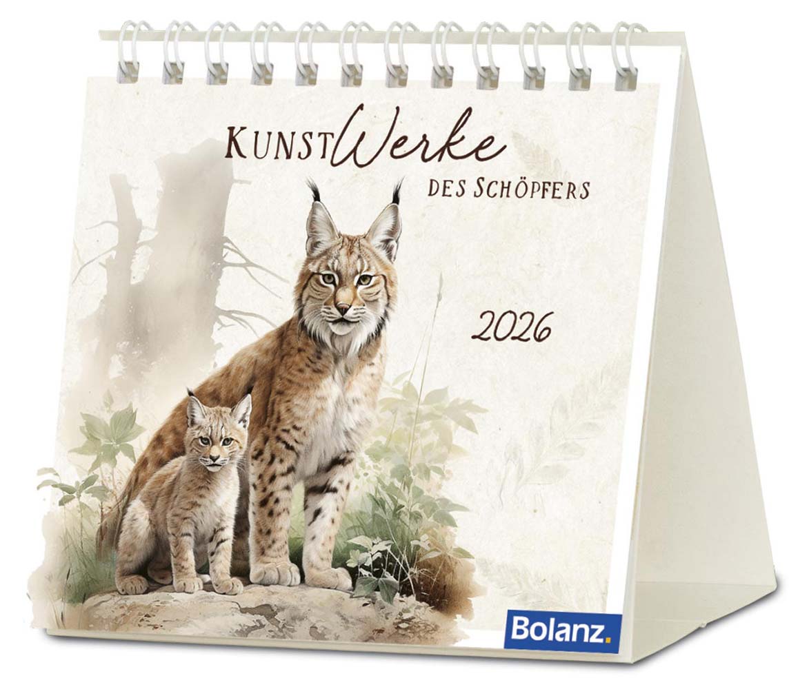 KunstWerke des Schöpfers 2026- Minikalender