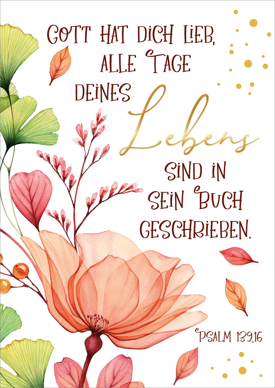 Postkarte "Gott hat dich lieb"