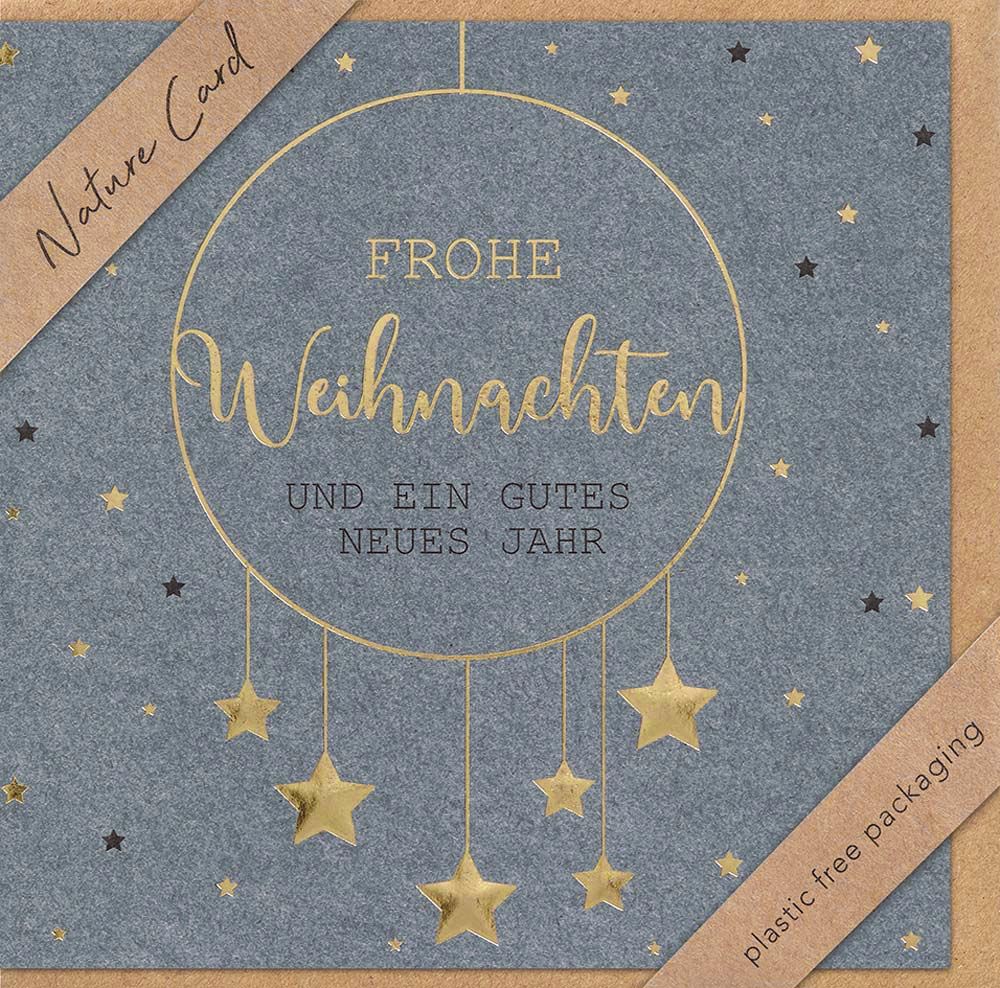 Faltkarte "Frohe Weihnachten"