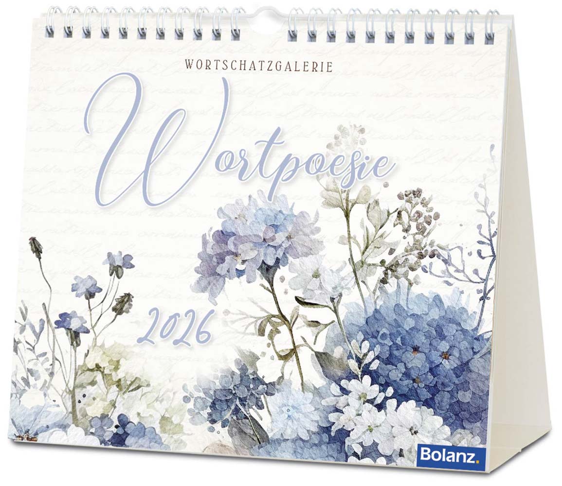 Wortpoesie 2026 - Tischkalender