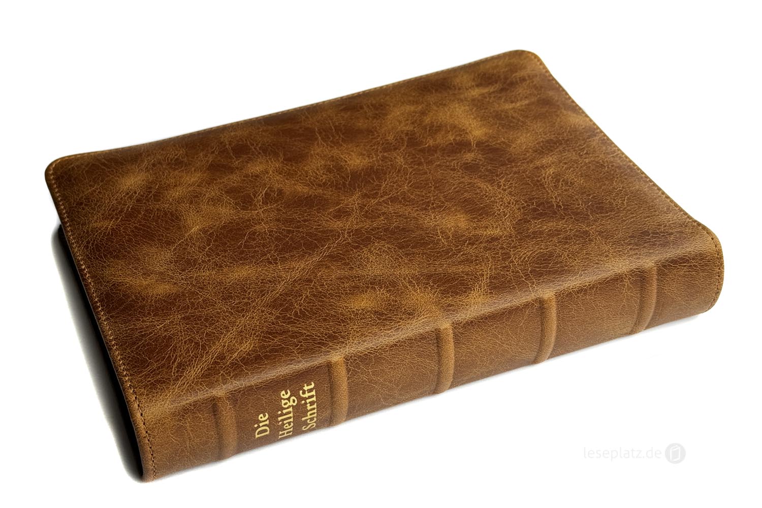 Elberfelder 2003 - Taschenausgabe / Kalbsleder Goldschnitt Premiumline Toffee