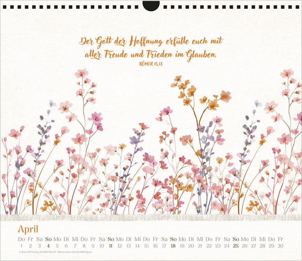 Freude im Herzen 2027 - Wandkalender