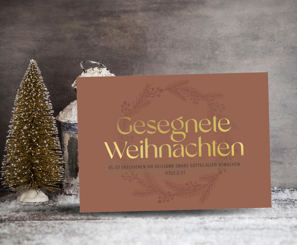 Faltkarte "Heilsame Gnade"