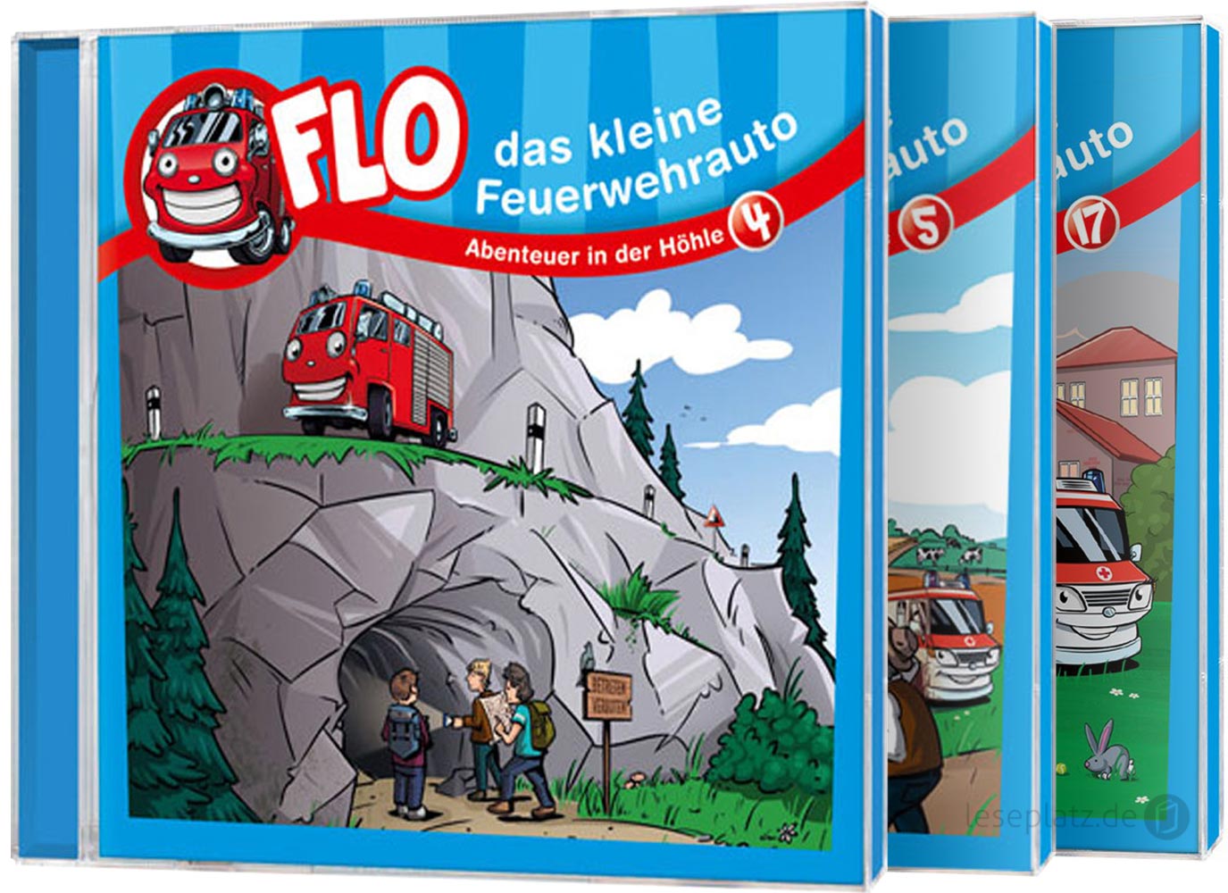 Flo - das kleine Feuerwehrauto - CD-Set 10