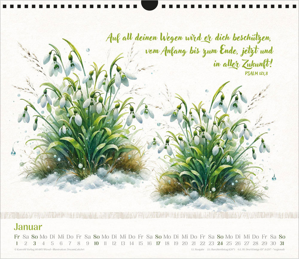Freude im Herzen 2027 - Wandkalender