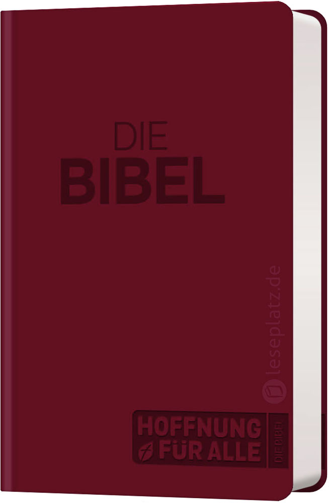 Hoffnung für alle - Großdruck - Softcover rot