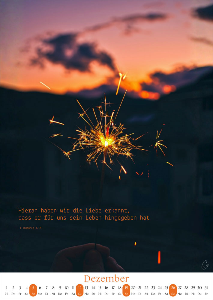 Gottes Wort im Alltag 2027 - Posterkalender