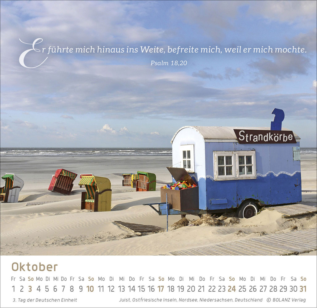 Zeit für Meer 2027 - Tischkalender