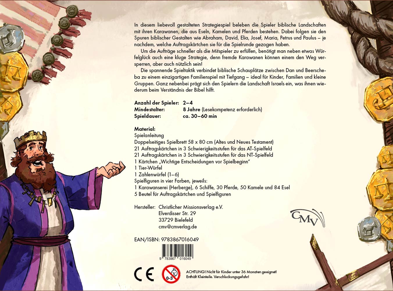 Brettspiel "Unterwegs"