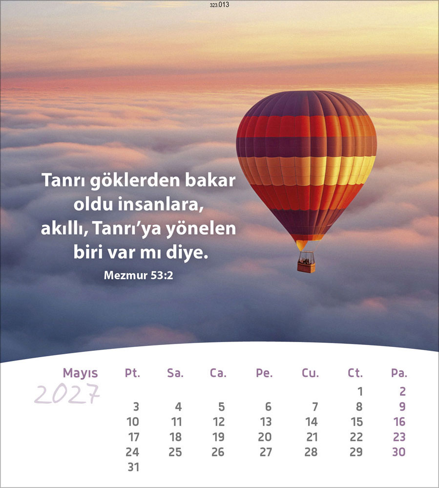 Leben für Dich 2027 - Verteilkalender (Türkisch)