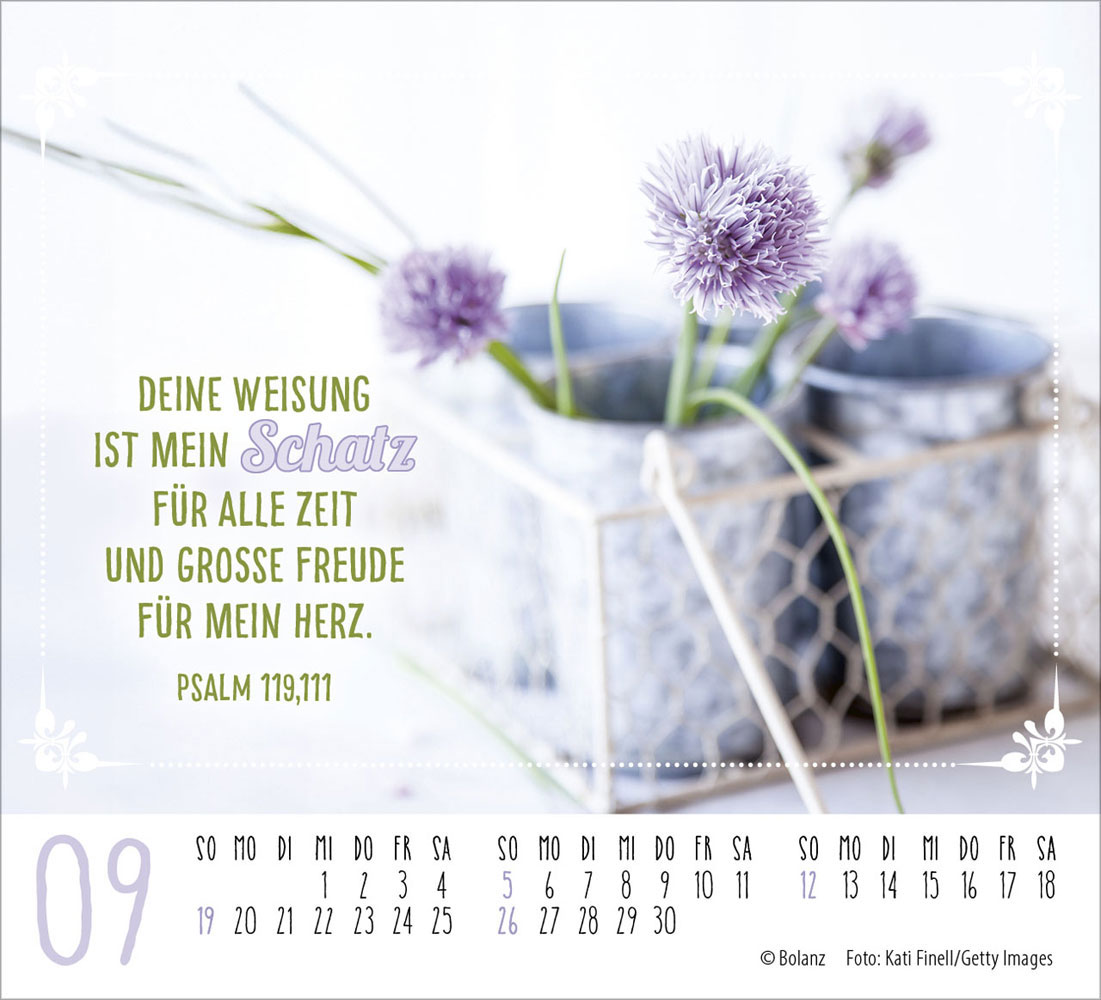 Worte von Herzen 2027 - Minikalender
