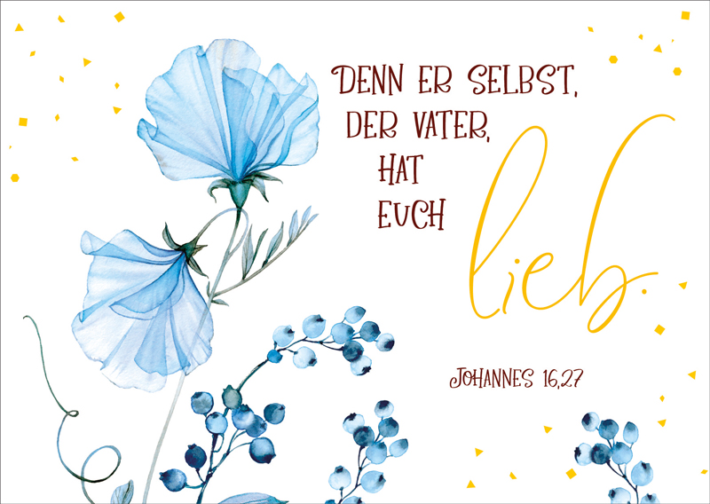 179731893 Postkarte "Der Vater hat euch lieb"