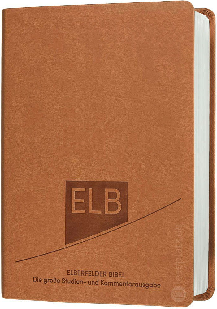 Elberfelder Bibel 2006 Studienausgabe - Kunstleder braun Elberfelder Bibel 2006 Studienausgabe - Kunstleder braun