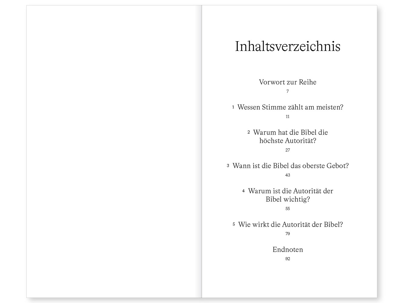Die Autorität der Bibel