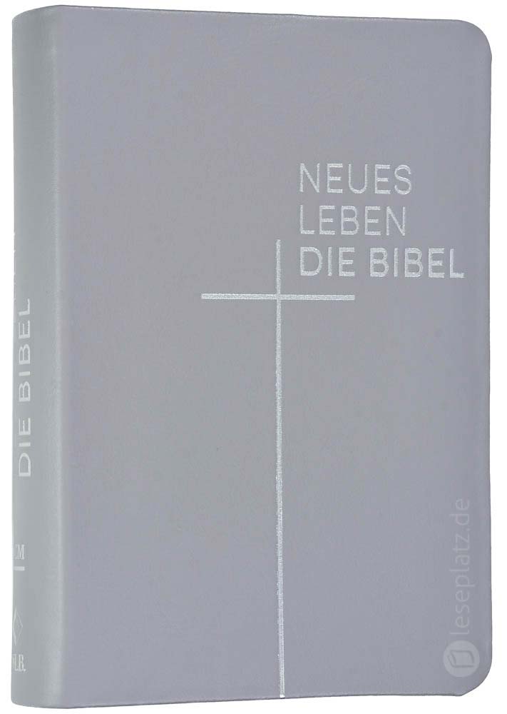 Neues Leben. Die Bibel - Taschenausgabe - Leder grau