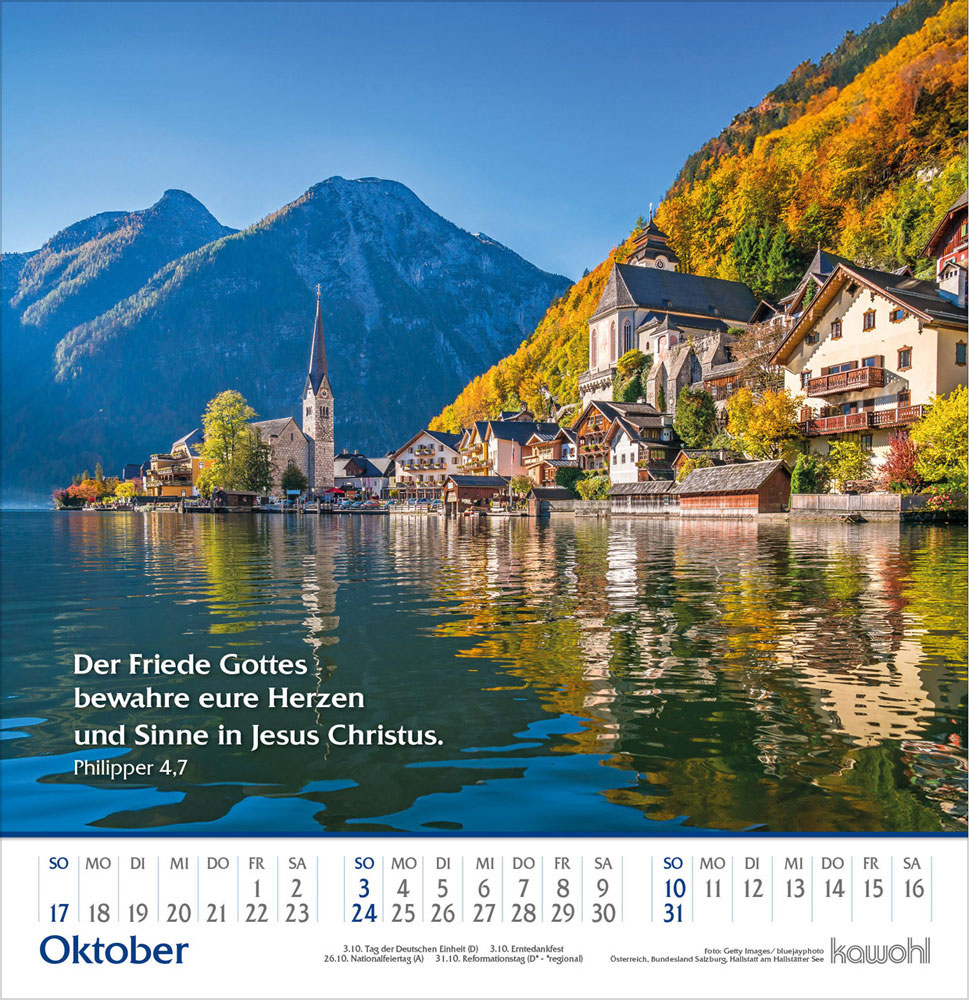 Glanz der Berge 2027 - Wandkalender