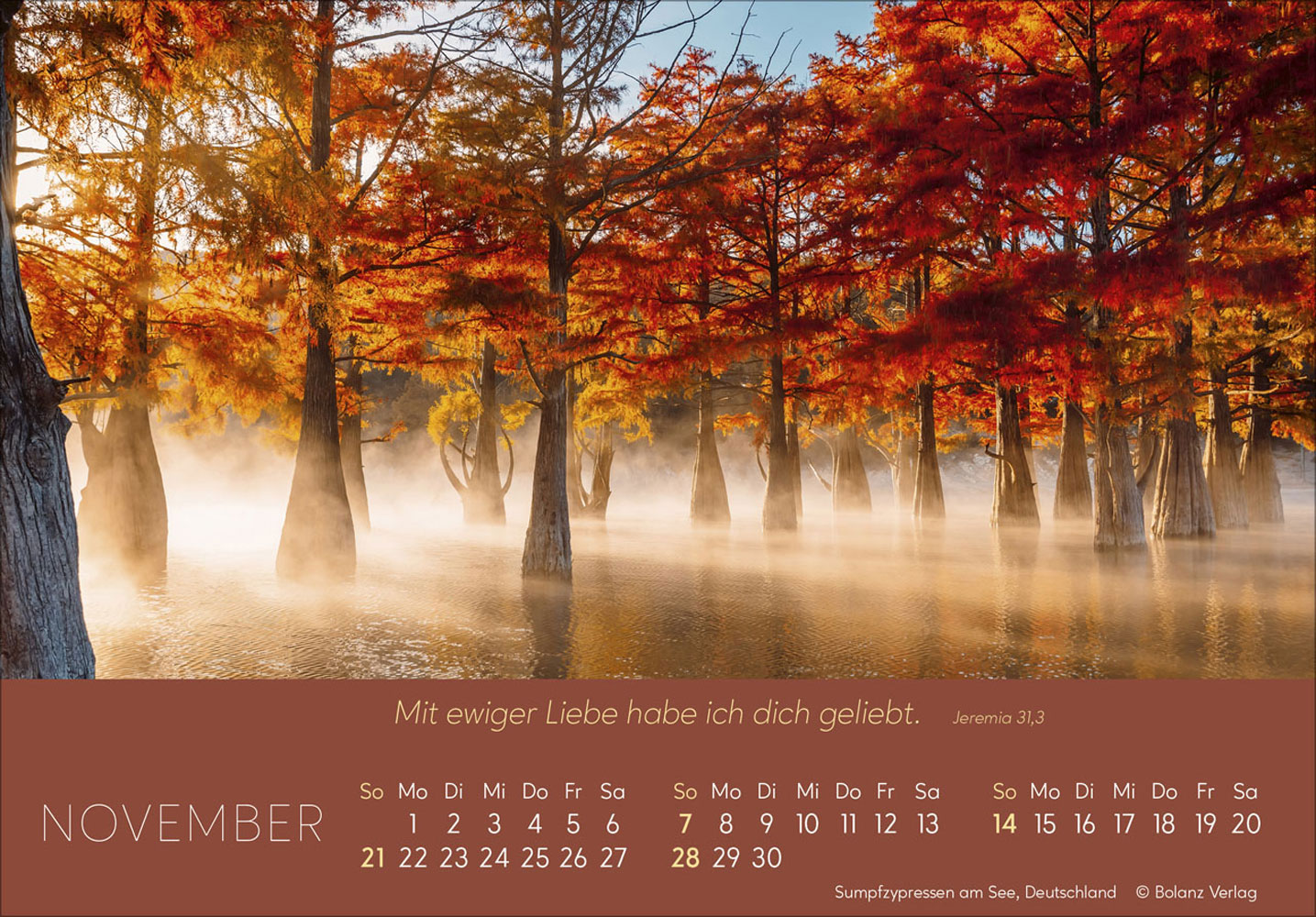 Ewigkeit im Herzen 2027 - Tischkalender