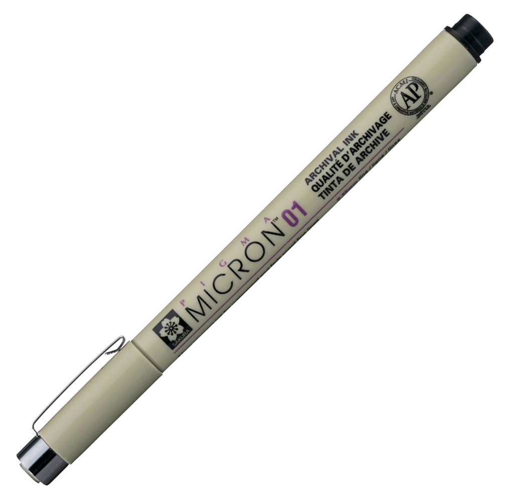 Fineliner Pigma Micron 01 - Schwarz