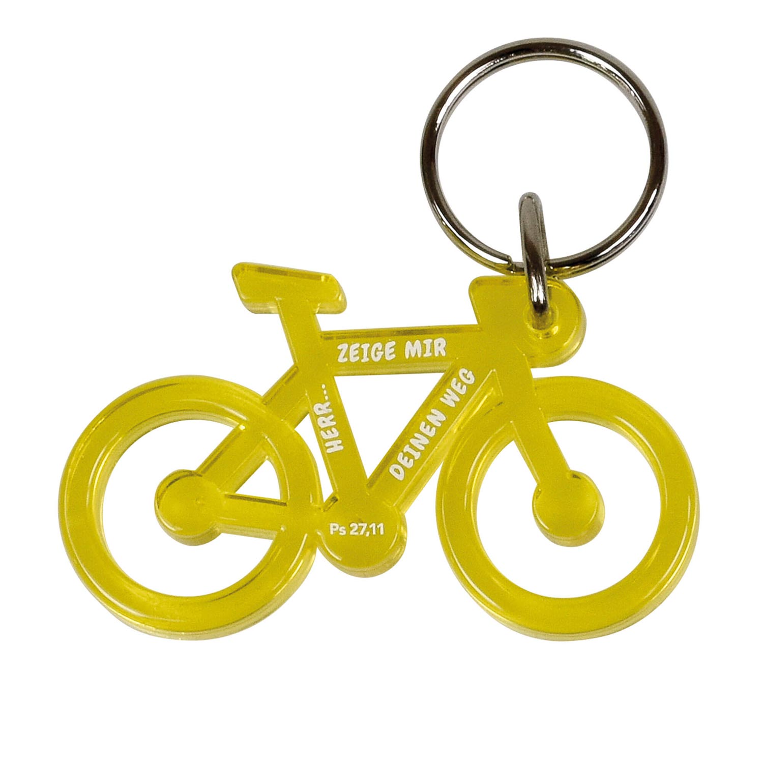 Schlüsselanhänger "Fahrrad" - Gelb Schlüsselanhänger "Fahrrad" - Gelb