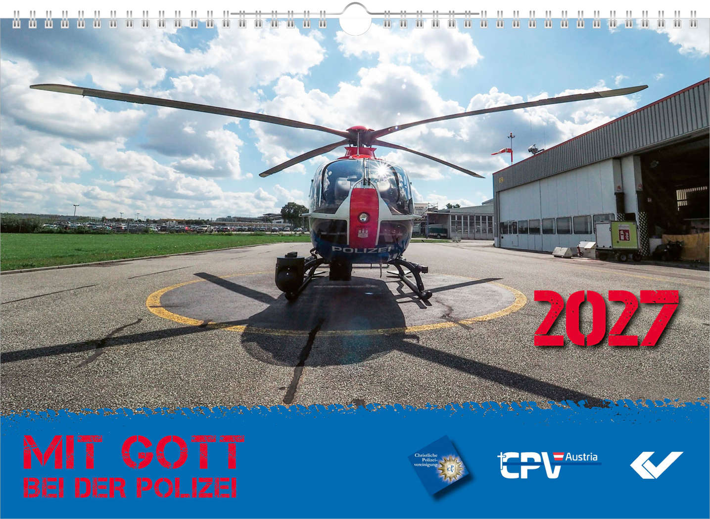 Mit Gott bei der Polizei 2027 - Wandkalender