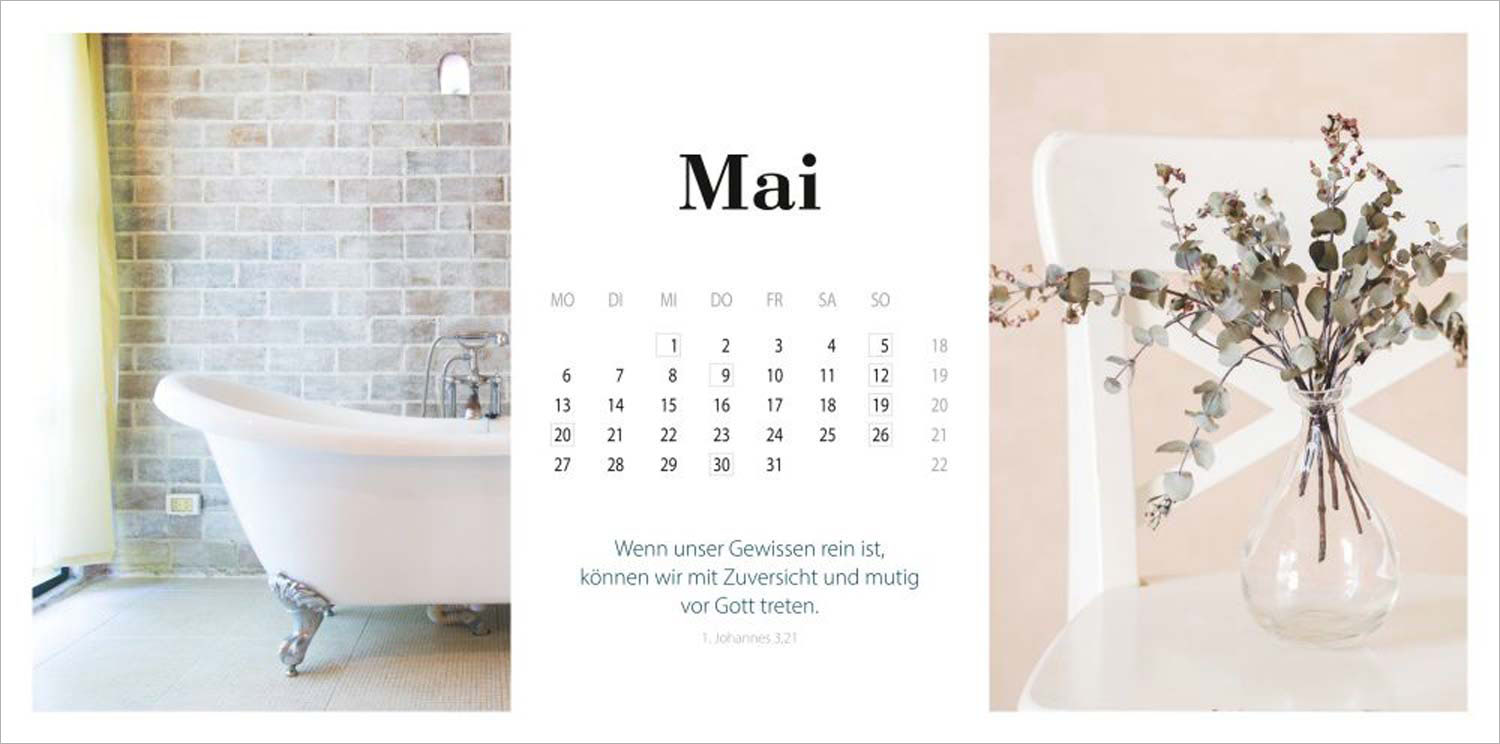Dreiklang 2024 - Tischkalender Dreiklang 2024 - Tischkalender