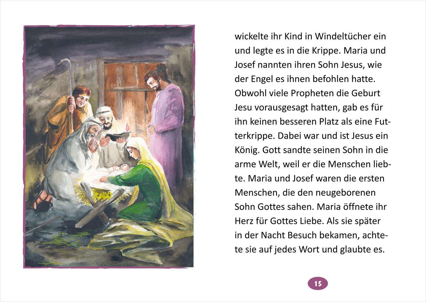 Lies von Jesus - Ein König wird geboren