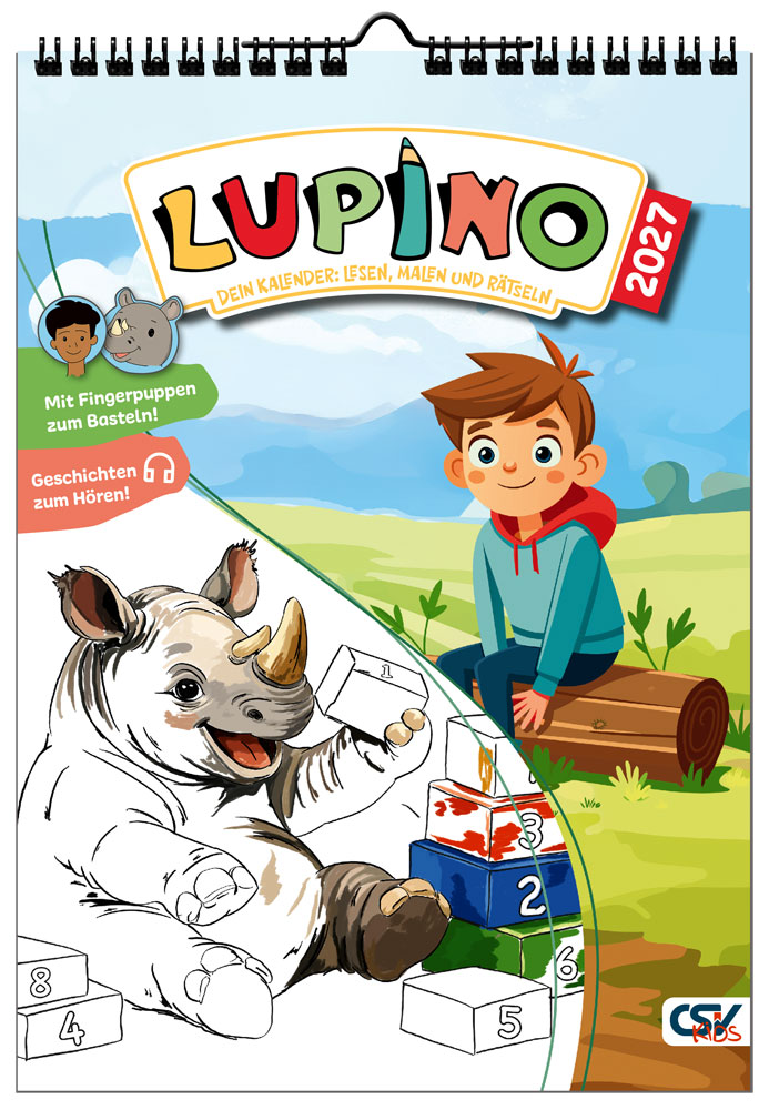 Lupino 2027 - Kinderkalender