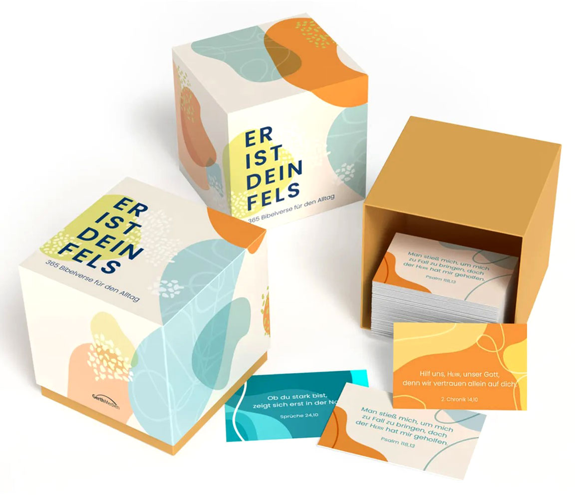 Er ist dein Fels - Wortbox