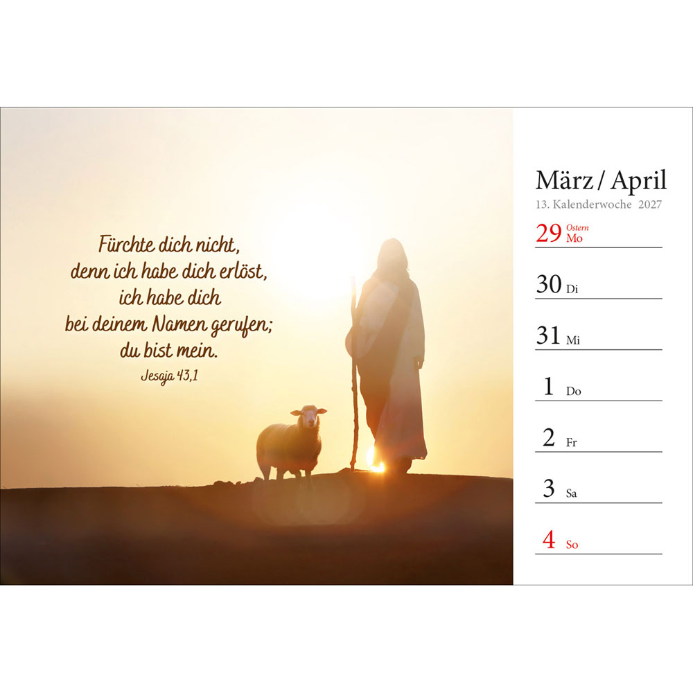 In deine Hand stell ich den Tag 2027