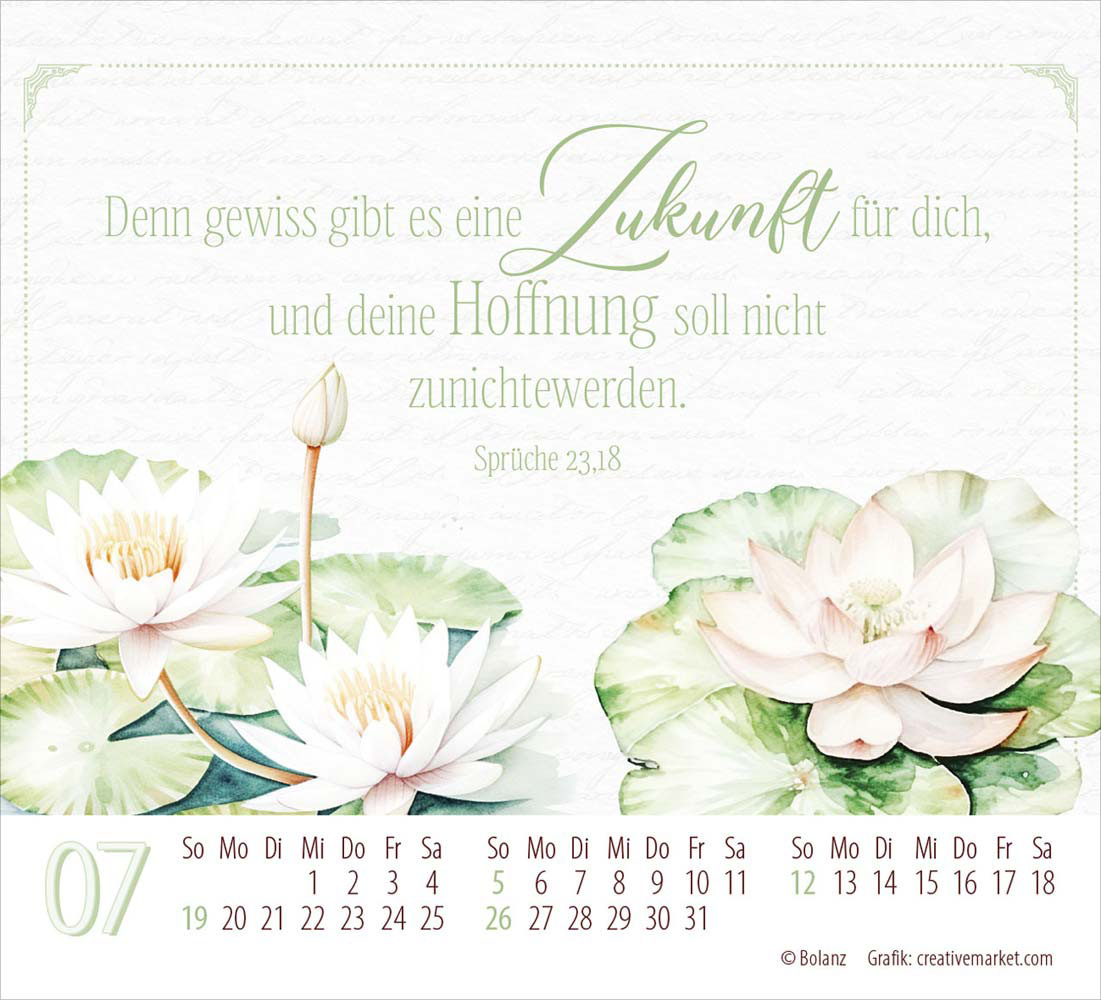Poesie guter Worte 2026 - Minikalender