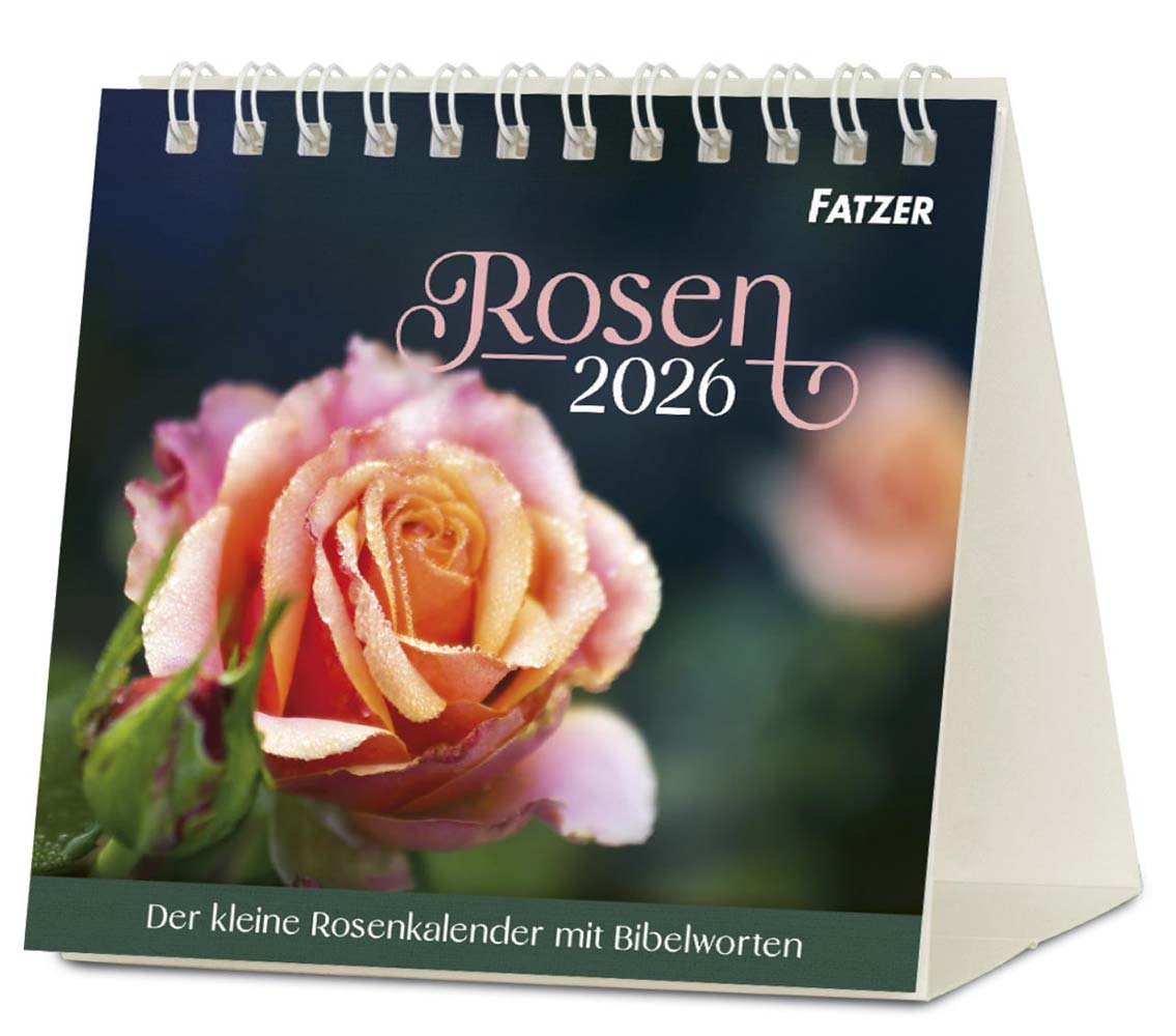 Rosen 2026 - Tischkalender