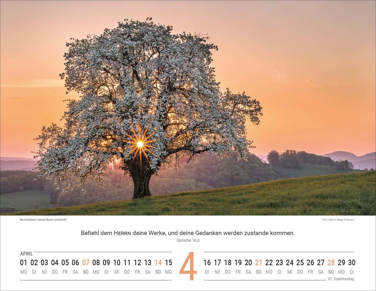 Schweizer Bildkalender 2024 Schweizer Bildkalender 2024