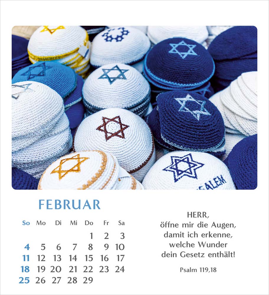 Geliebtes Israel 2024 - Verteilkalender Geliebtes Israel 2024 - Verteilkalender