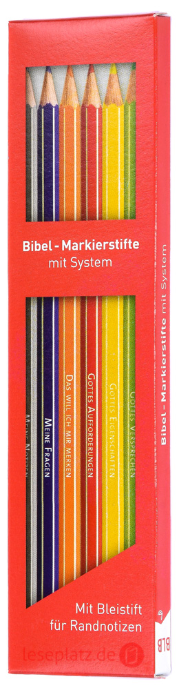 Bibel-Markierstifte mit System