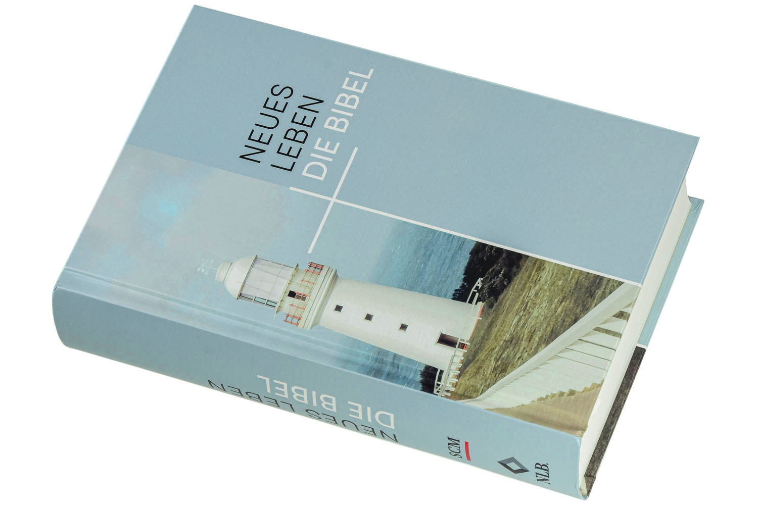 Neues Leben. Die Bibel - Taschenausgabe - hellblau "Leuchtturm"