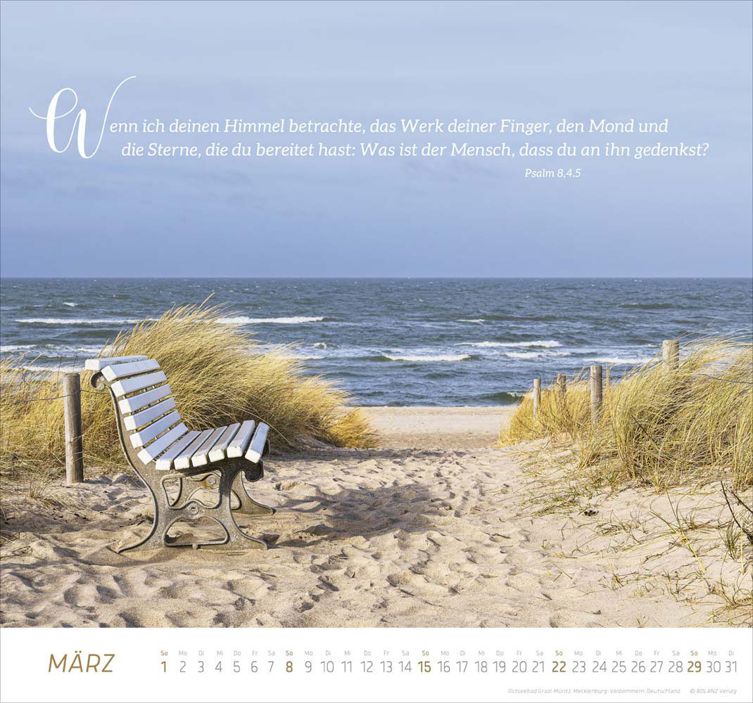Zeit für Meer 2026 - Wandkalender
