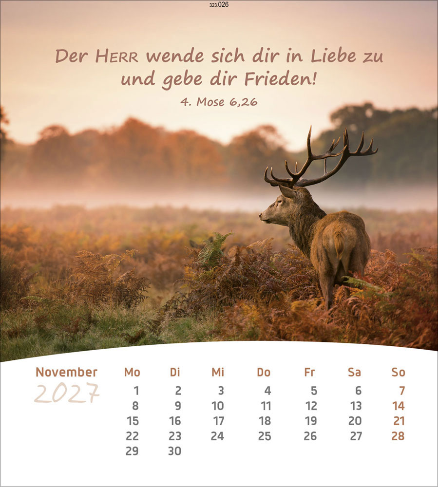 Leben für Dich 2027 - Verteilkalender