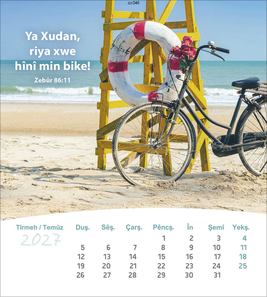 Leben für Dich 2027 - Verteilkalender (Kurdisch-Kumandschi)