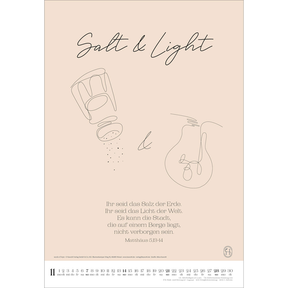 Wonderfully created 2027 - Wandkalender