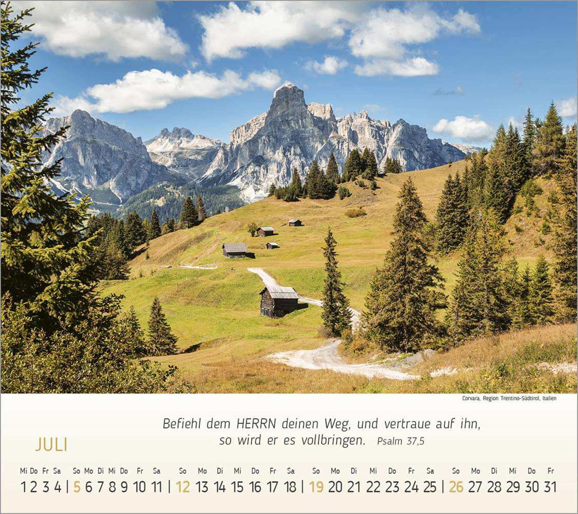 Wunderbare Bergwelt 2026