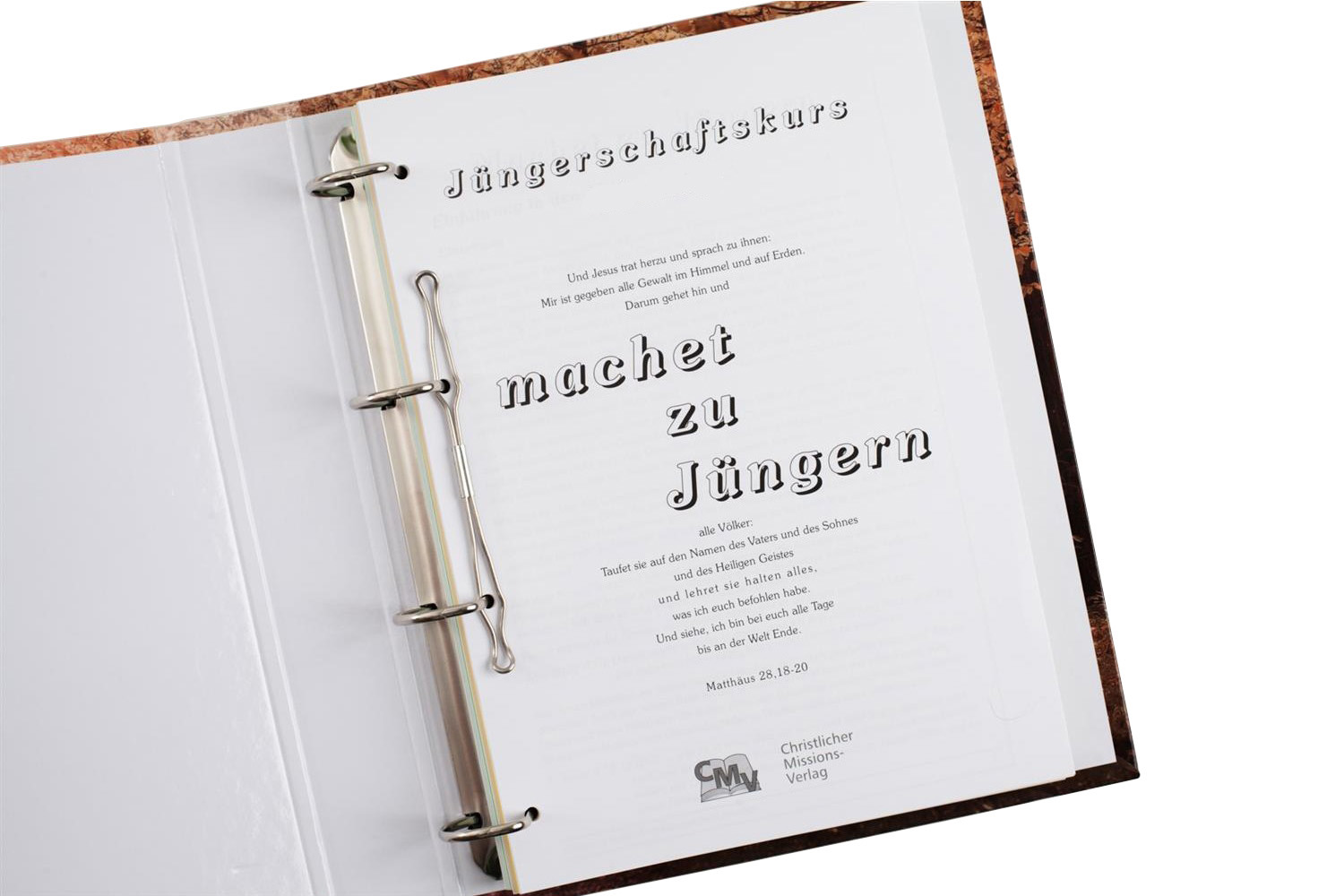 Jüngerschaftskurs "machet zu Jüngern" - Schülerausgabe