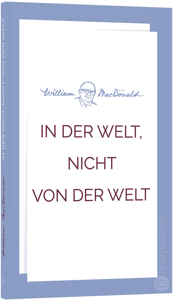 In der Welt, nicht von der Welt