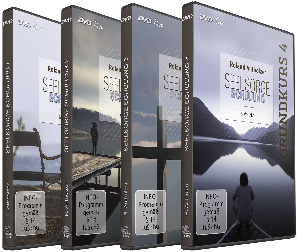 Seelsorge Schulung Grundkurs 1-4 (6 DVDs)