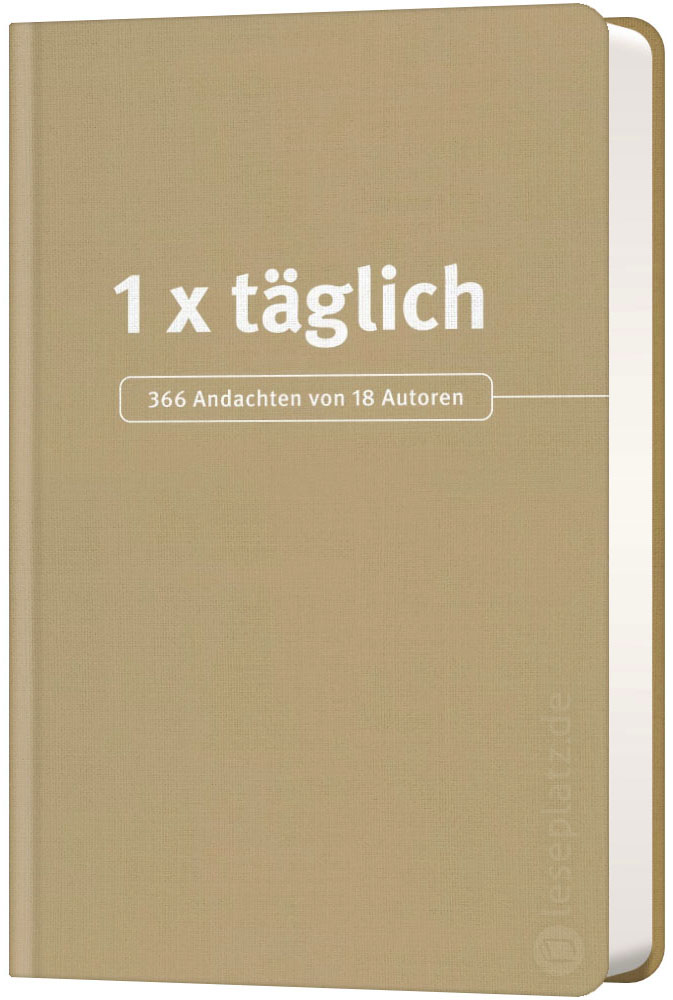 1 x täglich