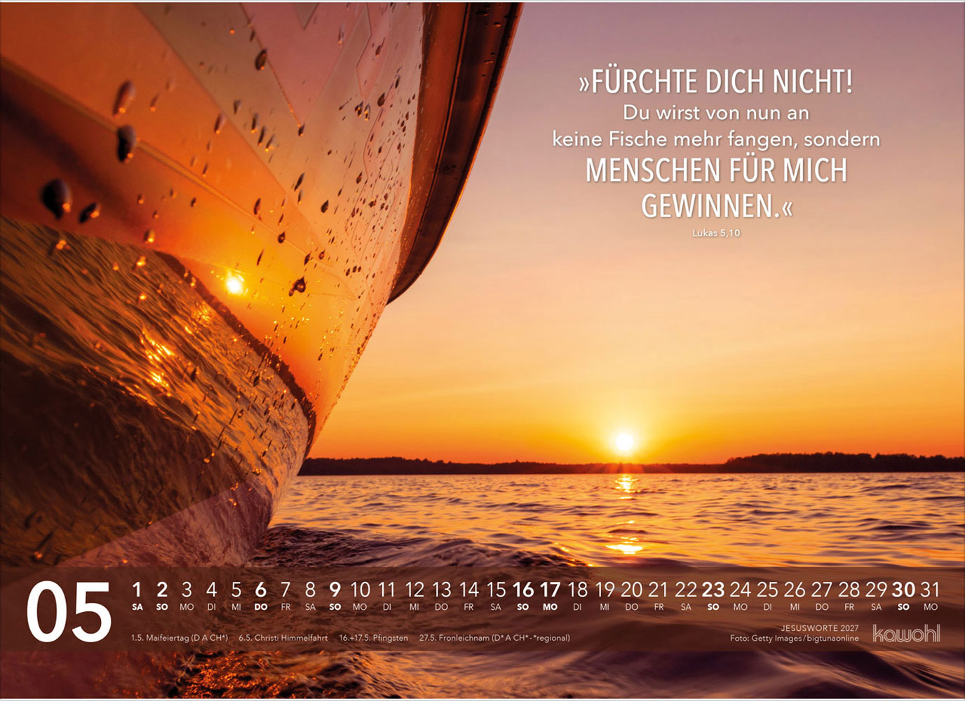 Jesus Worte 2027 - Wandkalender