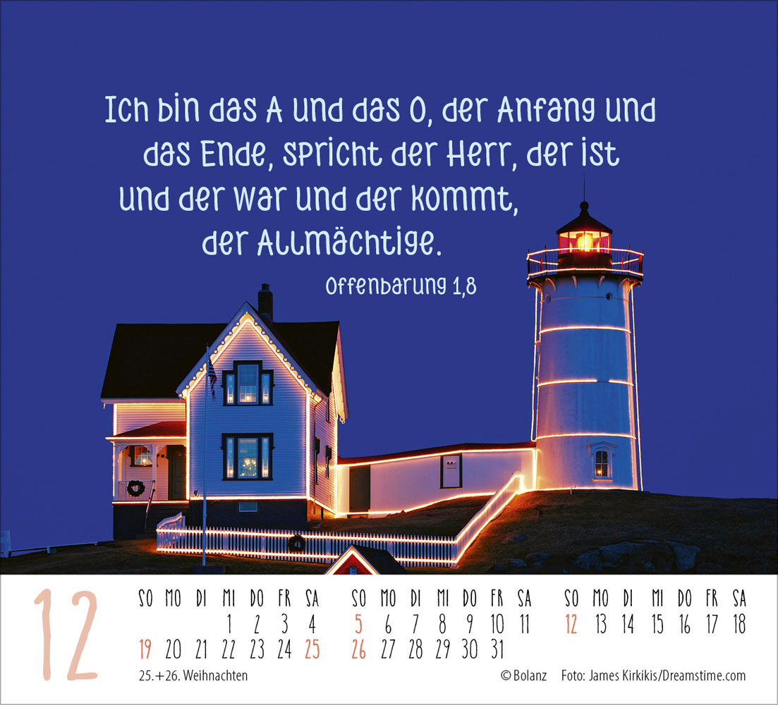 Licht der Welt 2027 - Minikalender