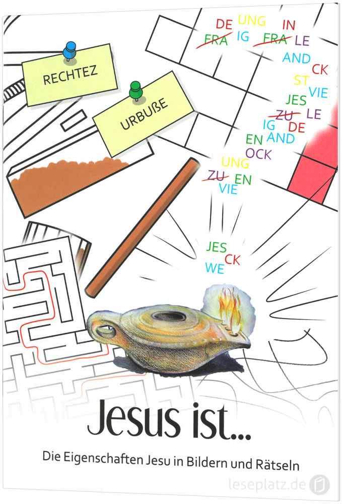 Jesus ist ... - Ausmalheft