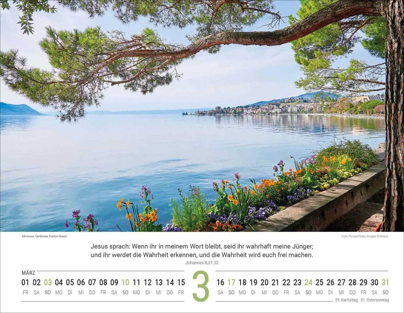 Schweizer Bildkalender 2024 Schweizer Bildkalender 2024
